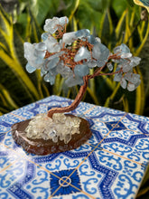 Load image into Gallery viewer, Aquamarine Feng Shui Money Tree