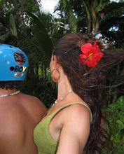 Load image into Gallery viewer, Hibiscus Hair Clips (Solid Colors)