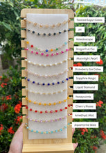 Load image into Gallery viewer, Glass Crystal Anklets - Tarnish Resistant &amp; Stainless Steel
