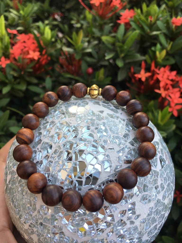 Undyed Fragrant Sandalwood Bracelet